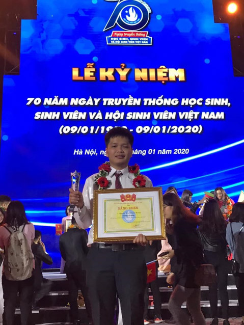 Nguyễn Hữu Khánh Hoàng, Sinh viên 5 tốt cấp Trung ương năm 2019 – Khoa Công Nghệ Thông Tin