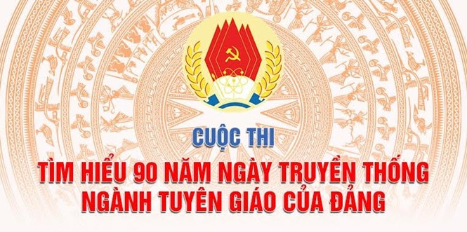 Thông báo Về việc tổ chức cuộc thi “Tìm hiểu 90 năm Ngày truyền thống ngành  Tuyên giáo của Đảng”