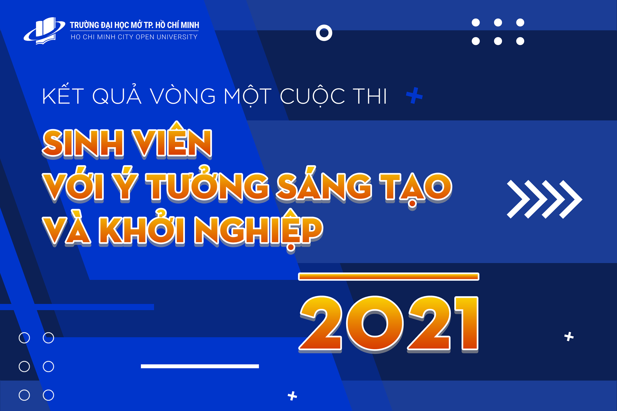 Thông báo kết quả vòng 1 và tổ chức vòng 2  Cuộc thi “Sinh viên với ý tưởng sáng tạo và khởi nghiệp” – Năm 2021