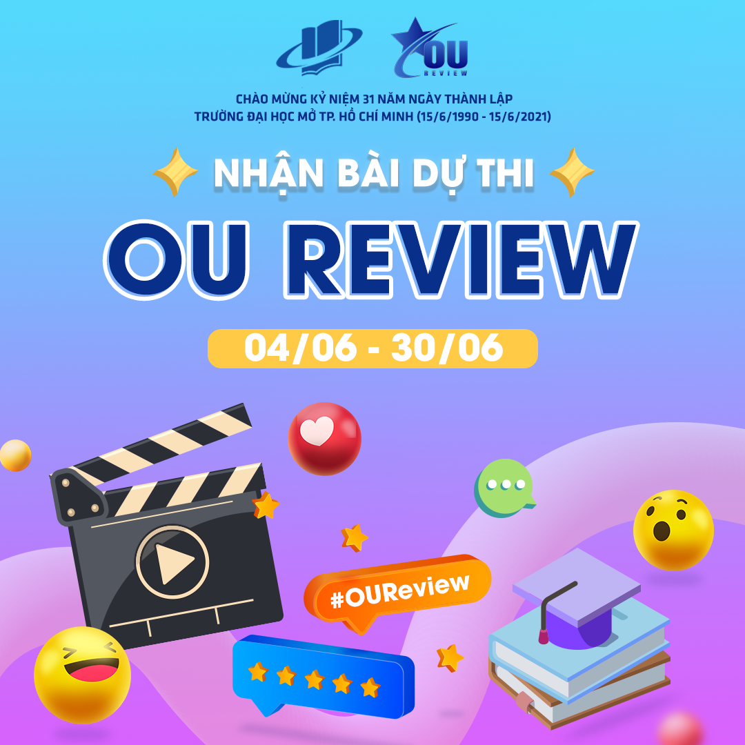 Thông báo điều lệ Cuộc thi video clip “REVIEW Ngành học OU”