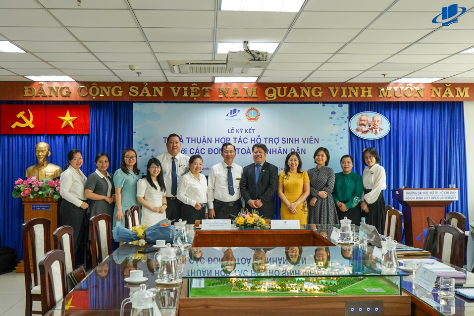 Lễ ký kết thỏa thuận hợp tác giữa game bai doi thuong
 Thành phố Hồ Chí Minh với các đơn vị Tòa án nhân dân